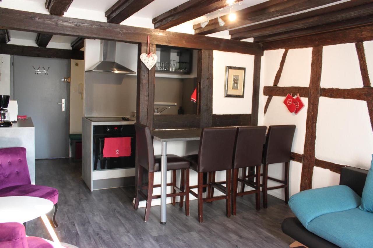 Appartement Les Violettes Colmar Buitenkant foto